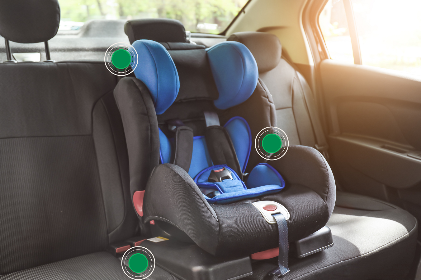Child car seat safety inspection